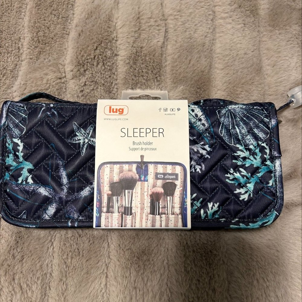 Lug Sleeper Stars & Shells Navy NEW